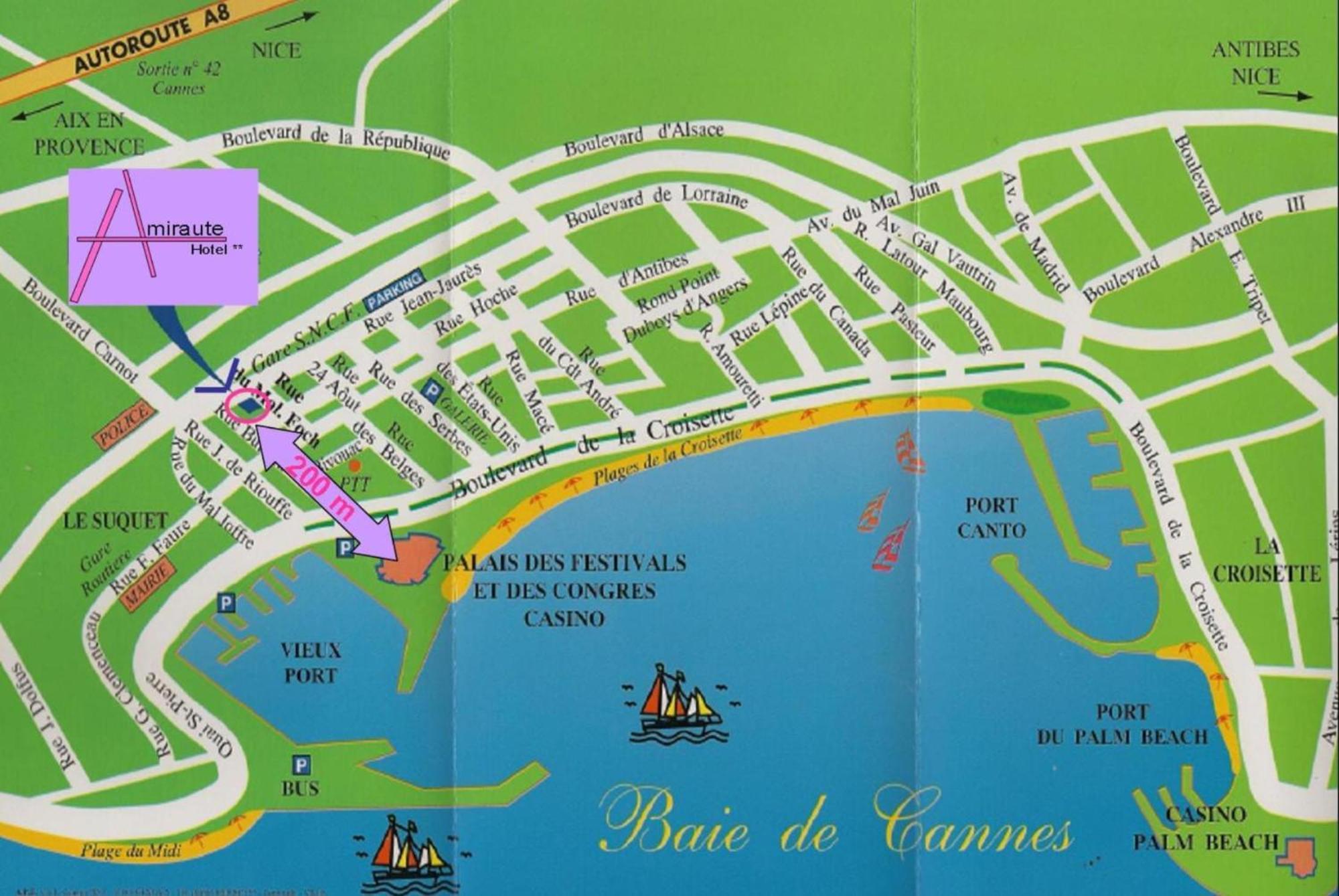 Hotel Amiraute Cannes Kültér fotó